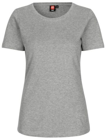 Pro Wear by Id 0508 Interlock T-shirt dames Grijs gemêleerd