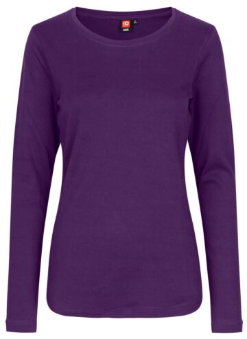 Pro Wear by Id 0509 Interlock T-shirt lange mouw dames Paars