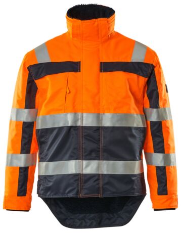 Mascot 07223-880 Winterjas Hi-Vis Oranje/Marine