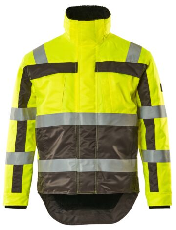Mascot 07223-880 Winterjas Hi-Vis Geel/Antraciet