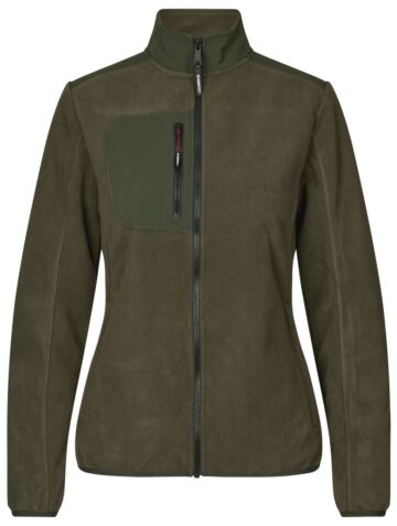 Pro Wear by Id 0745 Bonded fleece jas dames Olijf