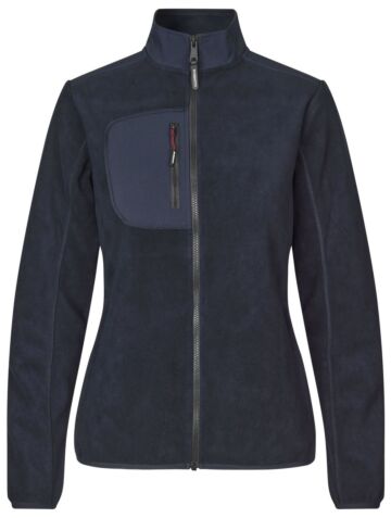 Pro Wear by Id 0745 Bonded fleece jas dames Marine