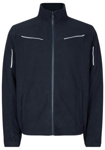 Pro Wear by Id 0792 Zip-n-Mix microfleece reflecterend Marine
