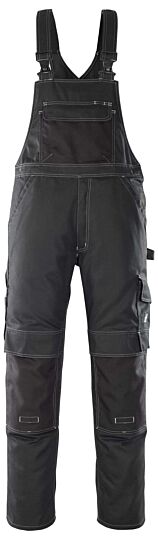 Mascot 08269-010 Amerikaanse overall met kniezakken Zwart