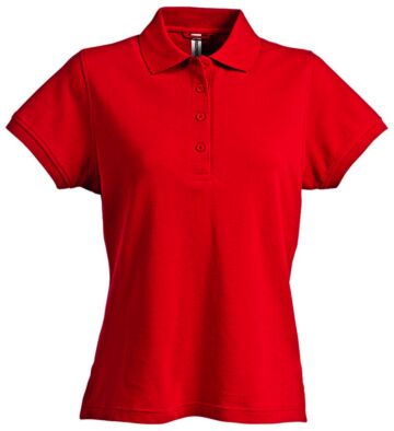 Fristads Acode heavy poloshirt dames 1723 PIQ Rood