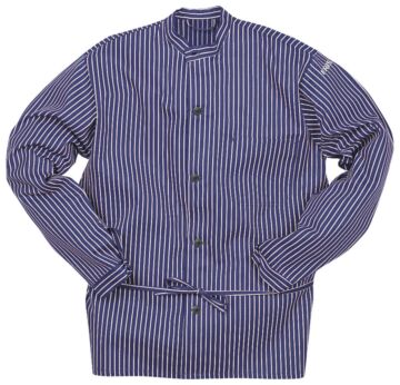 Fristads Katoenen overhemd 431 VL Blauw/wit