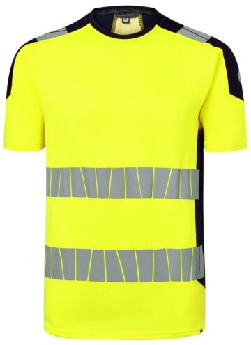 HAVEP 10078 T-Shirt High Visibility+ Fluo Geel/Marine