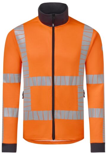 HAVEP 10085 Zip Vest RWS+ Fluo Oranje/Charcoal
