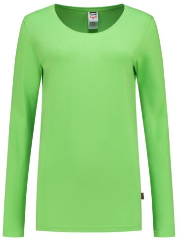 Tricorp 101010 T-Shirt Lange Mouw Dames Lime