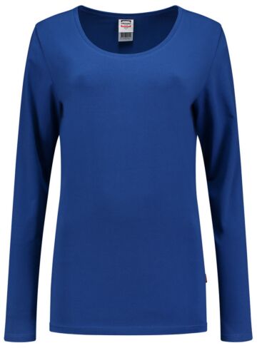 Tricorp 101010 T-Shirt Lange Mouw Dames Korenblauw