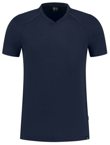 Tricorp 102701 T-shirt V-Hals RE2050 Blauw