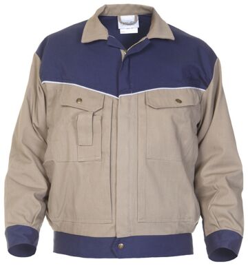 Hydrowear Parijs Werkjas Khaki/Marineblauw