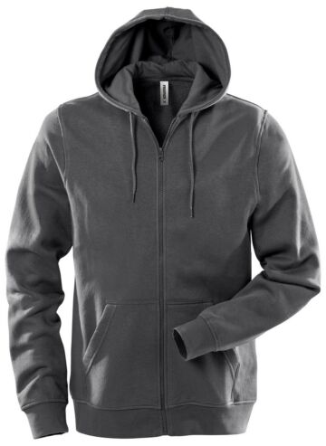 Fristads Acode sweatshirt met capuchon 1736 SWB Donkergrijs