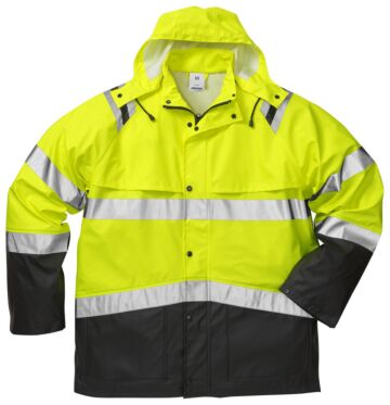 Fristads High vis regenjack klasse 3 4624 RS Hi-Vis geel/zwart