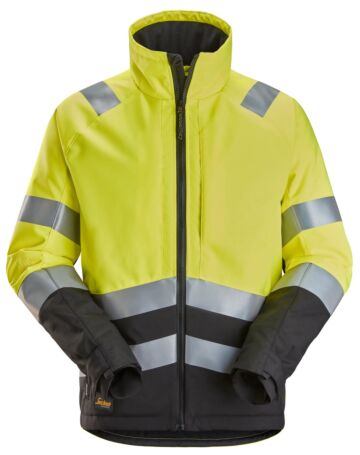 Snickers 1153 Winter Werkjas Klasse 2/3 High-Vis Geel/Zwart