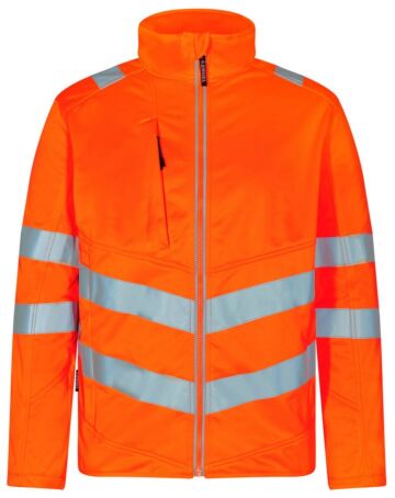 F. Engel 1158 Safety Softshell Jacket Orange