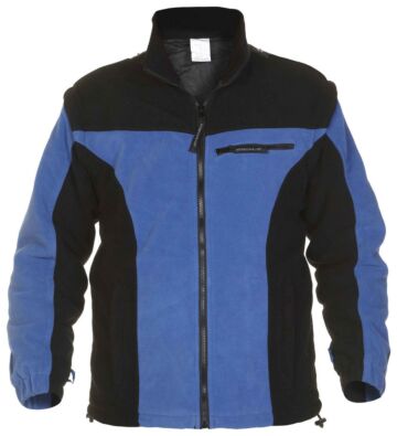 Hydrowear Kolding Fleecejack Zwart/Kobalt