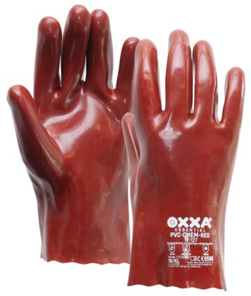 OXXA® PVC-Chem-Red 17-127 handschoen rood maat 10/XL