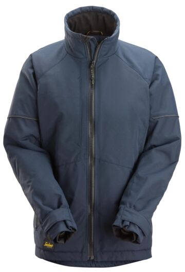 Snickers 1187 Geïsoleerde Dameswerkjas Marineblauw/Zwart