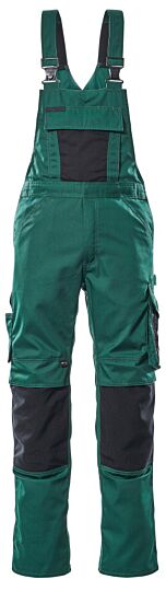 Mascot 12169-442 Amerikaanse overall met kniezakken Groen/Zwart