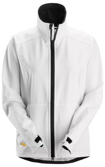 Snickers 1247 Winddicht Softshell Damesjack Wit