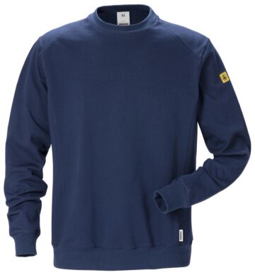 Fristads ESD sweatshirt 7083 XSM Donker marineblauw