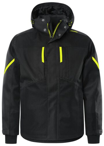 Fristads Airtech® winterjack 4058 GTC Zwart/hi-vis geel