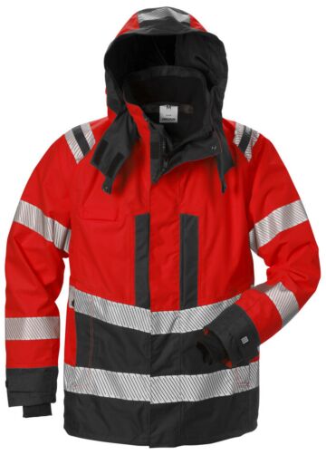 Fristads High Vis Airtech® shelljack klasse 3 4515 GTT Hi-Vis rood/zwart