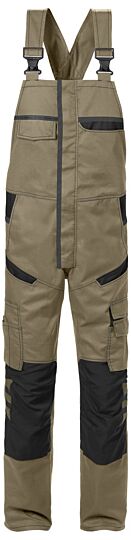 Fristads Amerikaanse overall 1555 STFP Khaki/zwart