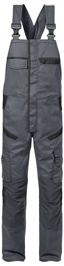 Fristads Amerikaanse overall 1555 STFP Grijs/zwart