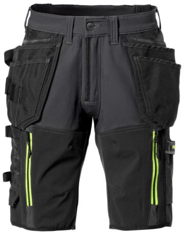 Fristads Korte broek stretch 2567 STP Zwart