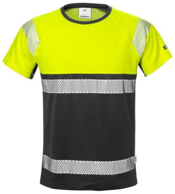 Fristads High Vis T-shirt klasse 1 7518 THV Hi-Vis geel/zwart
