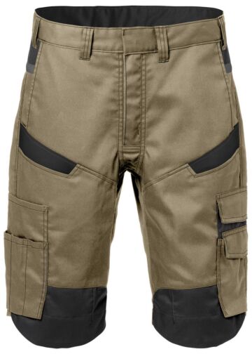 Fristads Korte broek 2562 STFP Khaki/zwart