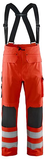 Blåkläder 1302-2003 High Vis Regenbroek Level 2 High Vis Rood
