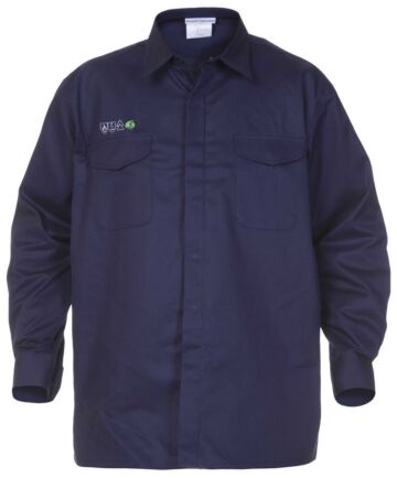 Hydrowear Madeira Overhemd Marineblauw