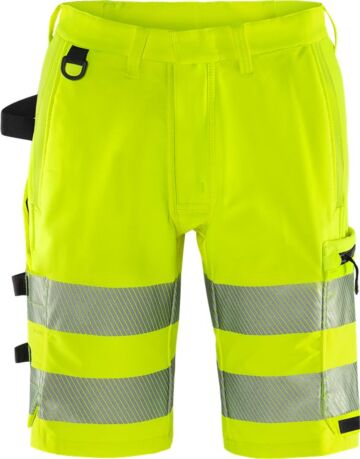 Fristads High vis Green stretch korte broek klasse 2 2648 GSTP Hi-Vis Geel