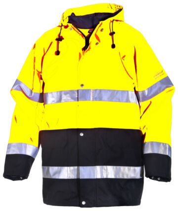 Hydrowear Unna Parka Geel/Marineblauw