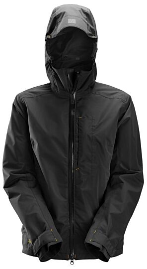 Snickers 1367 AllroundWork Dames Waterproof Shell Jack Zwart