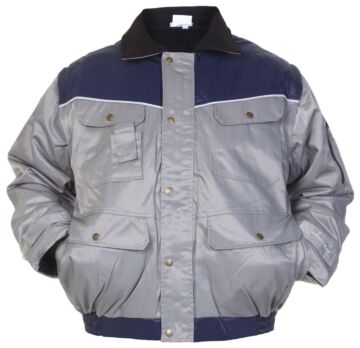 Hydrowear Purmer Pilotjack Grijs/Marineblauw