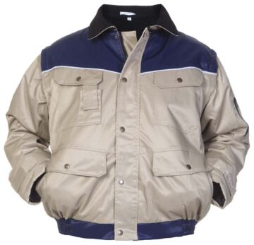 Hydrowear Purmer Pilotjack Khaki/Marineblauw