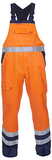 Hydrowear Hanoi Amerikaanse overall Oranje/Marineblauw