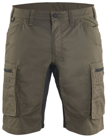 Blåkläder 1449-1845 Service short stretch Groen/Zwart