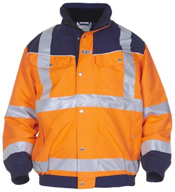 Hydrowear Furth Pilotjack Oranje/Marineblauw