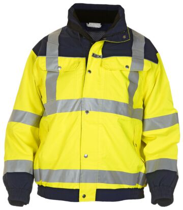 Hydrowear Furth Pilotjack Geel/Marineblauw