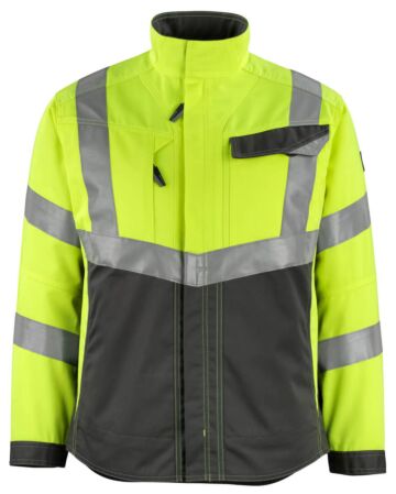 Mascot 15509-860 Jas Hi-Vis Geel/Donkerantraciet