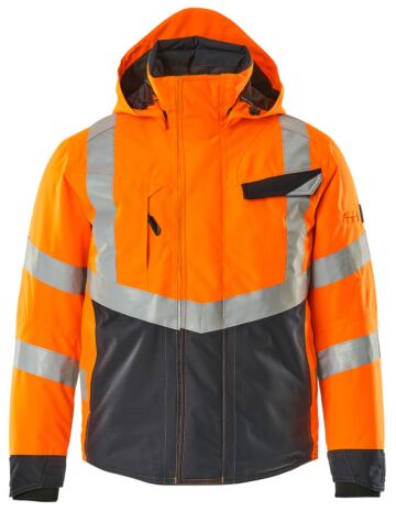 Mascot 15535-231 Winterjas Hi-Vis Oranje/Donkermarine