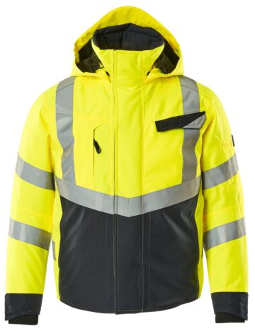 Mascot 15535-231 Winterjas Hi-Vis Geel/Donkermarine