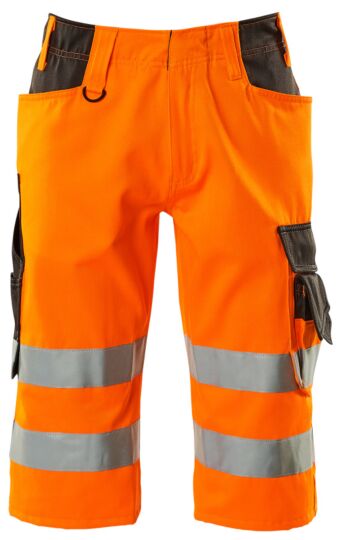 Mascot 15549-860 Shorts, lange Hi-Vis Oranje/Donkerantraciet