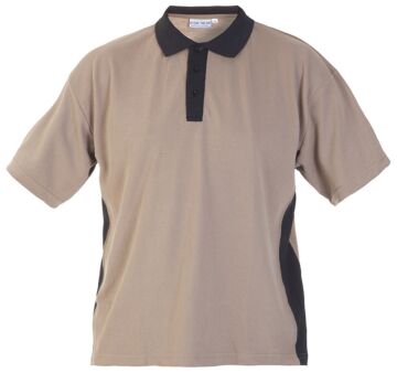 Hydrowear Tolbert Polo Shirt Khaki/Zwart