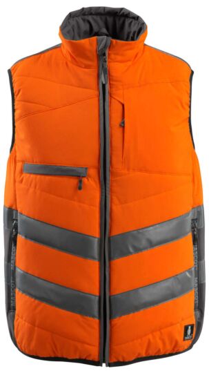 Mascot 15565-249 Wintervest Hi-Vis Oranje/Donkerantraciet